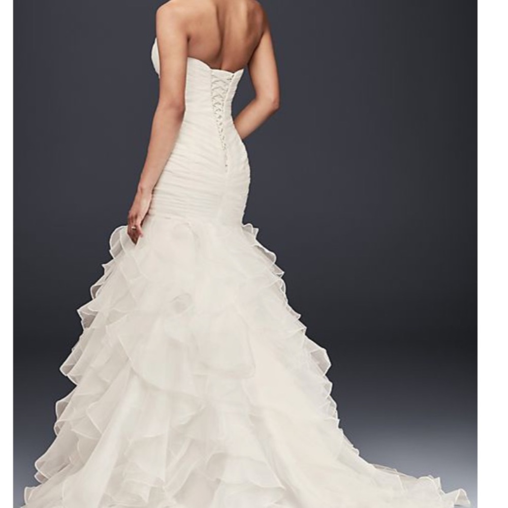 Beautiful women’s size wedding dress.